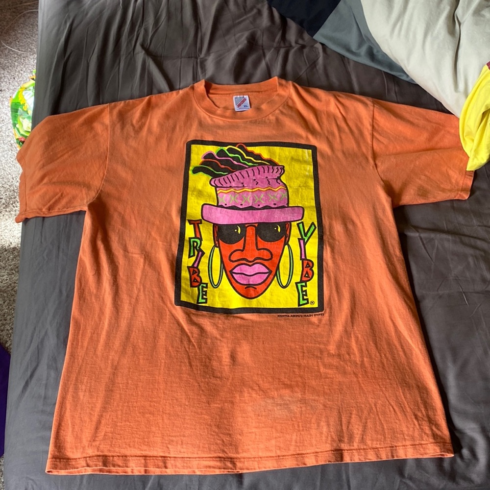 Extremely Rare Vintage 1993 Tribe Vibe A Tribe Called Quest T shirt